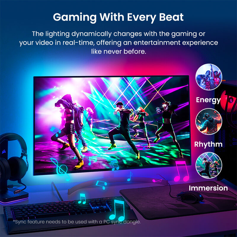 Calefo RGBCW Smart PC Lightstrip