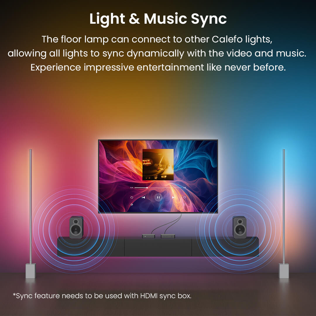 RGBCW Smart Floor Lamp