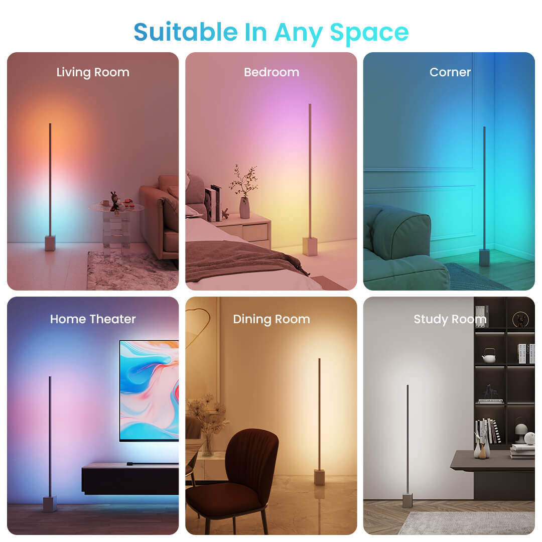 RGBCW Smart Floor Lamp