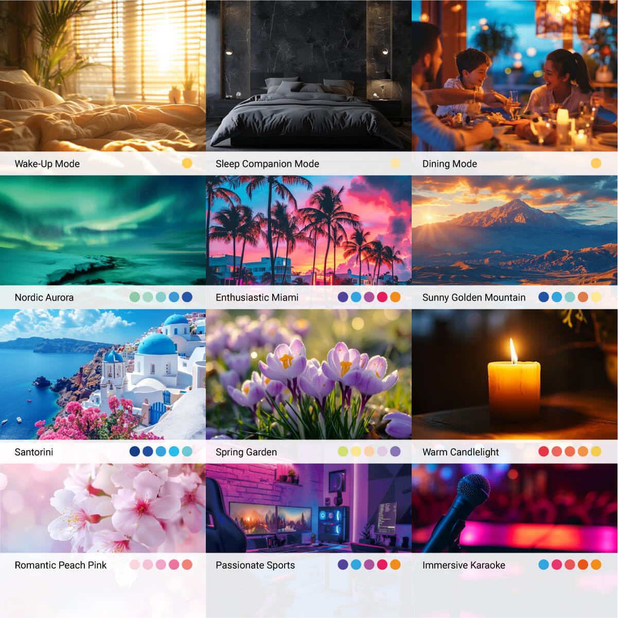 light preset modes