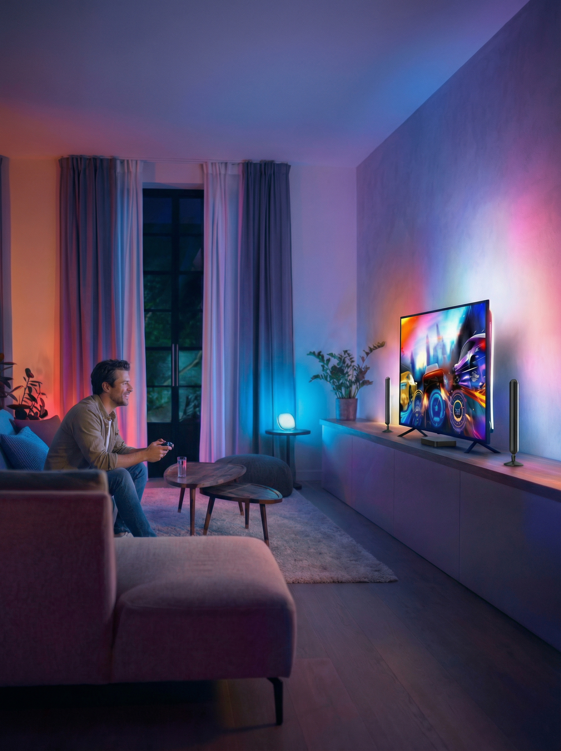 Calefo RGBCW Fluorite Lamp