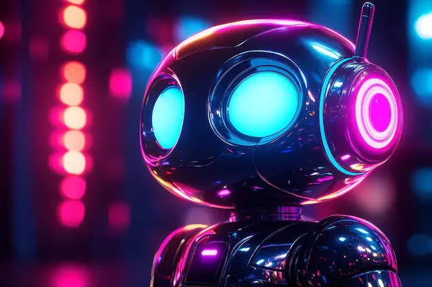 Smart AI Robot with RGB Lighting