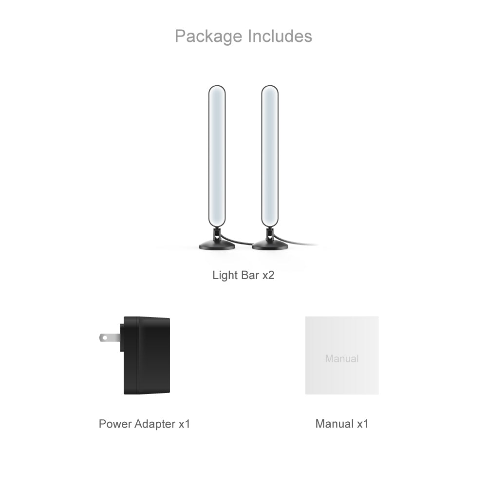 Calefo Gradient Bar Lamps