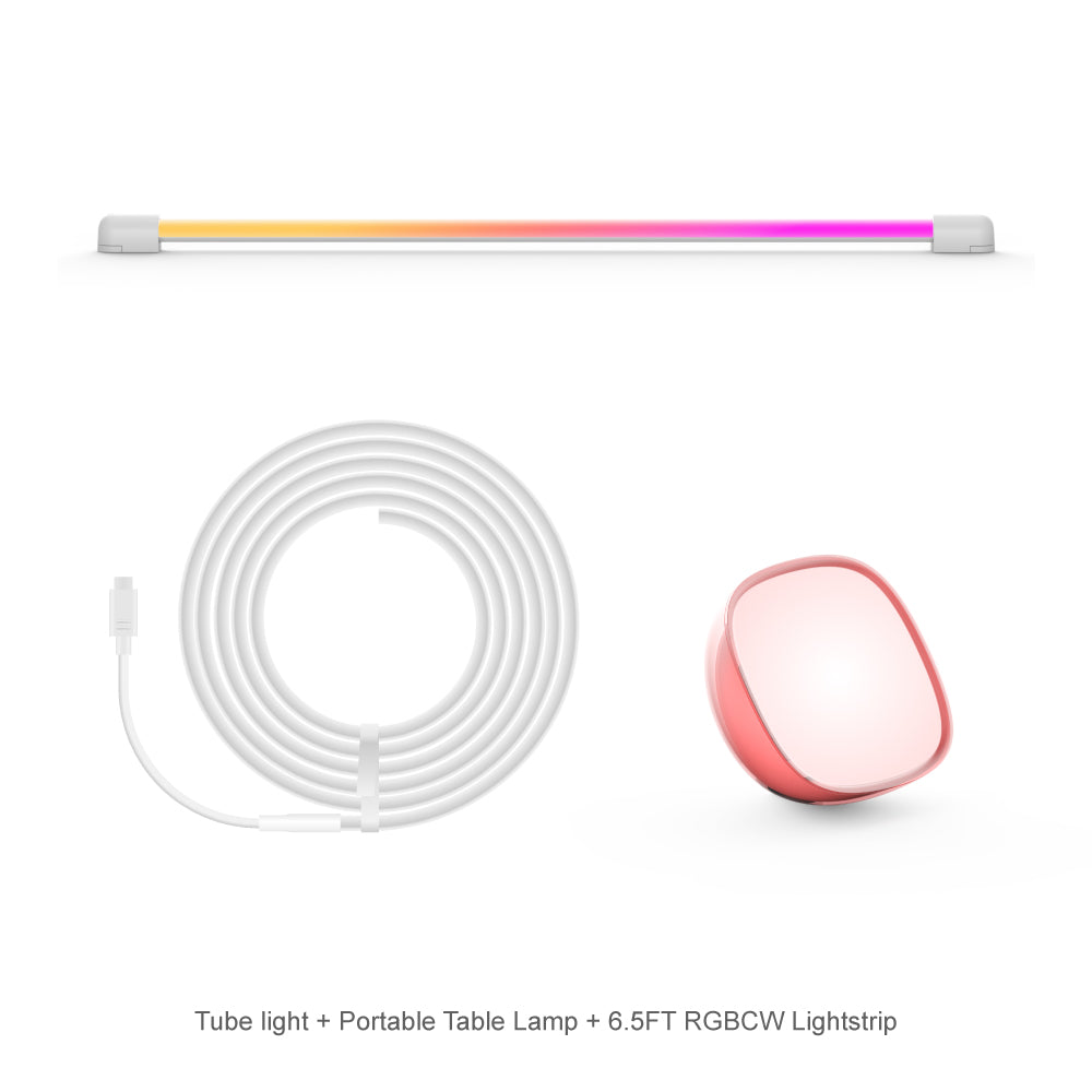 340° Rotary RGBCW Smart Tube Light