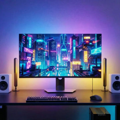 Transform your room with instant PC RGB sync. Reactive smart lights designed for elite gamers. The ultimate ambient lighting for the perfect play.